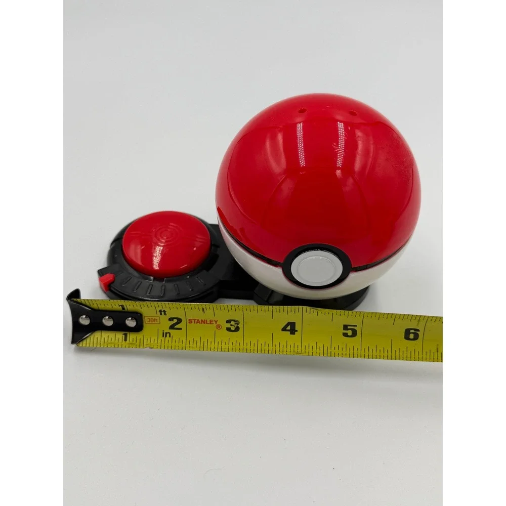 2021 Jazwares Pokemon Poke‎ Ball Launcher Toy Red White PKW2506 Launcher ONLY